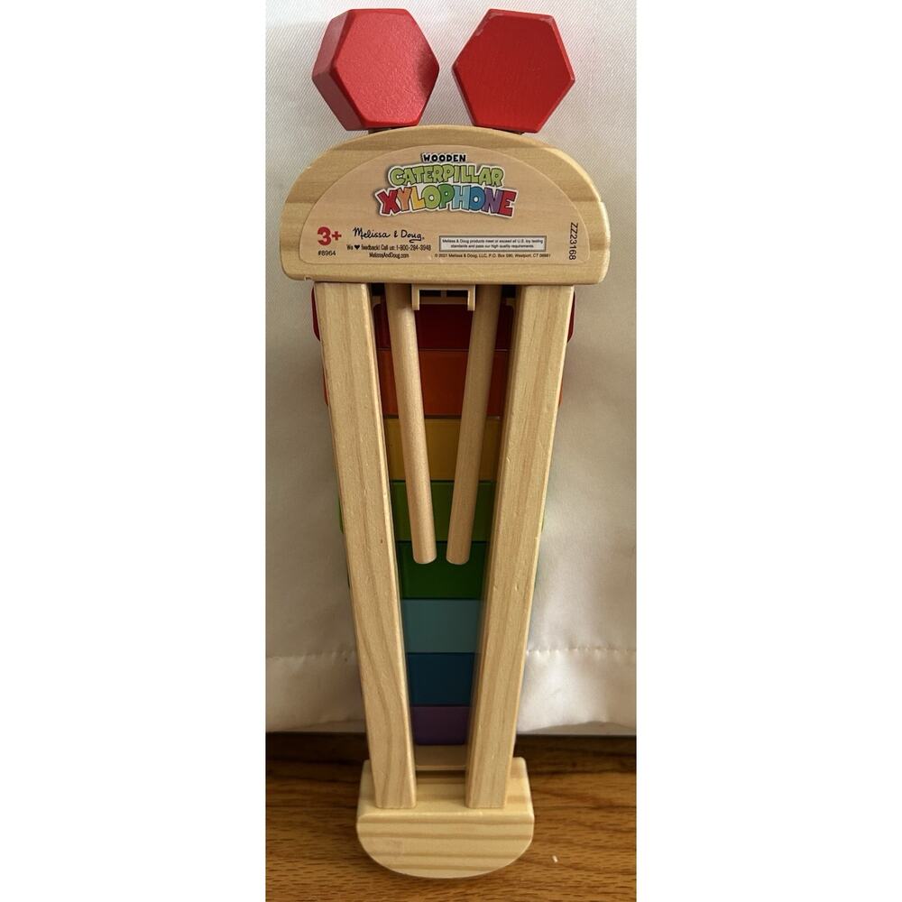 Melissa & Doug Caterpillar Xylophone Musical Toy - Picture 3 of 4